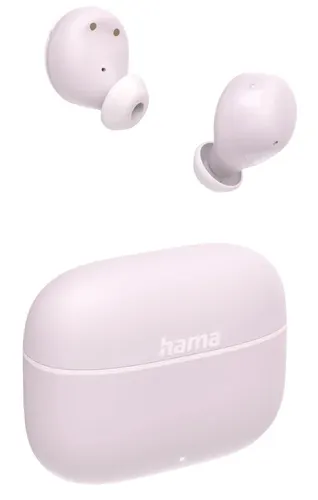Hama Freedom Buddy II Zestaw słuchawkowy True Wireless Stereo (TWS) Douszny Połączenia/muzyka Bluetooth Różowy