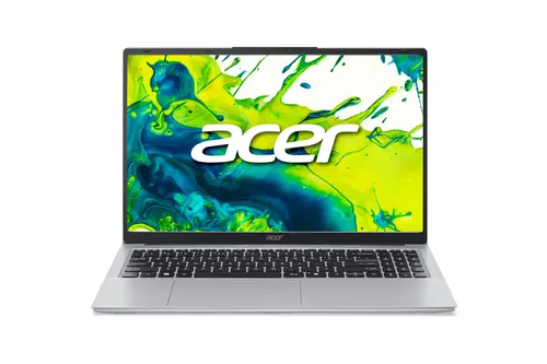 Acer Aspire Lite AL15-54P-55WH Intel Core Ultra 5 115U Laptop 39,6 cm (15.6") Full HD 16 GB LPDDR5-SDRAM 512 GB SSD Wi-Fi 6 (802.11ax) Windows 11 Home Srebrny QWERTY Amerykański międzynarodowy