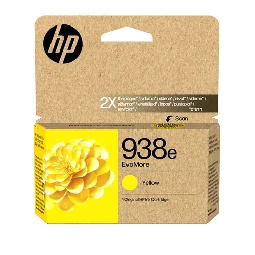 HP 938E EVOMORE BLACK ORIGINAL/INK CARTRIDGE