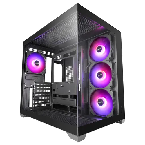 Mars Gaming MCV5 zabezpieczenia & uchwyty komputerów Midi Tower Czarny