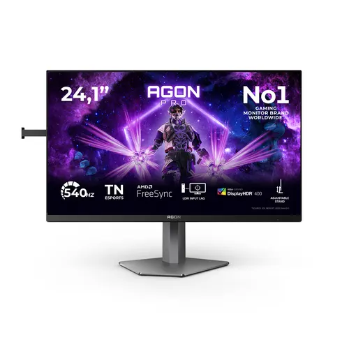 AOC AGON PRO AG246FK monitor komputerowy 61,2 cm (24.1") 1920 x 1080 px Full HD LCD Czarny