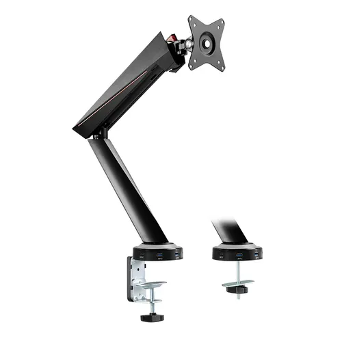 LogiLink BP0091 uchwyt / stojak do monitorów 81,3 cm (32") Biurko Czarny, Czerwony