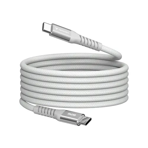 Verbatim 31850 kabel USB USB 2.0 1,2 m USB C 0,48 Gbit/s 60 W Szary