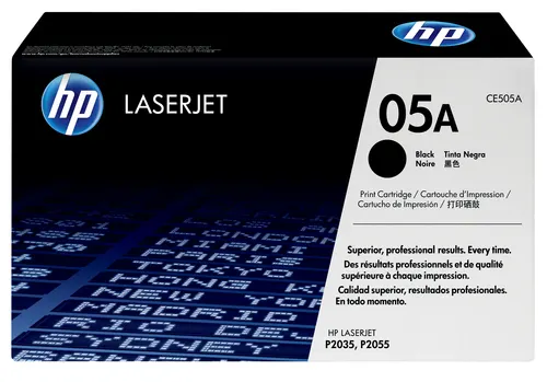 HP 05A oryginalny wkład z czarnym tonerem LaserJet