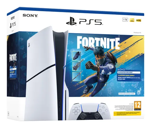 Sony Interactive Entertainment PlayStation 5 - Fortnite Flowering Chaos Bundle 1 TB Wi-Fi Czarny, Biały