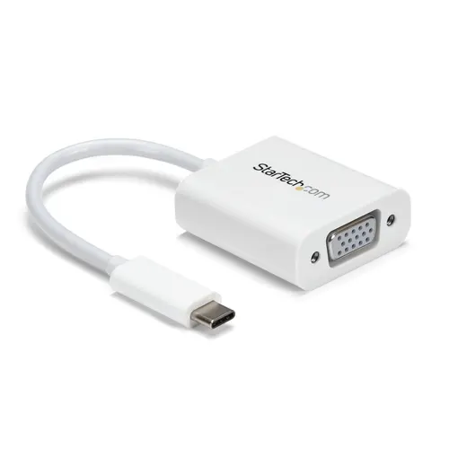 StarTech.com CDP2VGAW zewnętrzna karta graficzna usb 1920 x 1200 px Biały