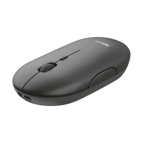 Trust Puck myszka Biuro Oburęczny RF Wireless + Bluetooth Optyczny 1600 DPI