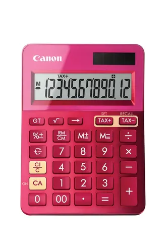 Canon LS-123k kalkulator Desktop Podstawowy kalkulator Różowy