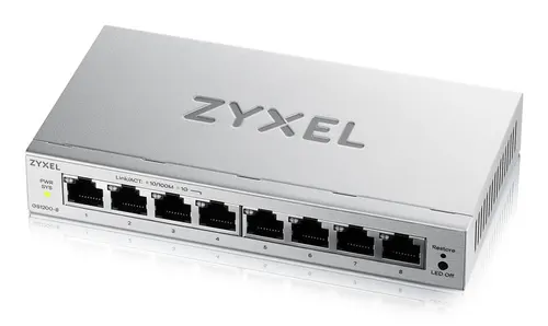 Zyxel GS1200-8V3 Zarządzany L2 Gigabit Ethernet (10/100/1000) Desktop Szary