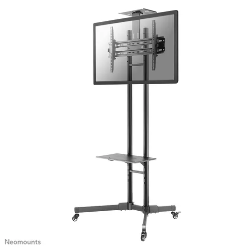 Neomounts PLASMA-M1700E stojak do multimediów Czarny Przenośny stojak podłogowy