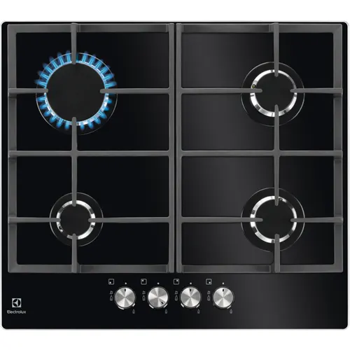 Electrolux KGG6426K Czarny Wbudowany 56 cm Gaz 4 stref(y)