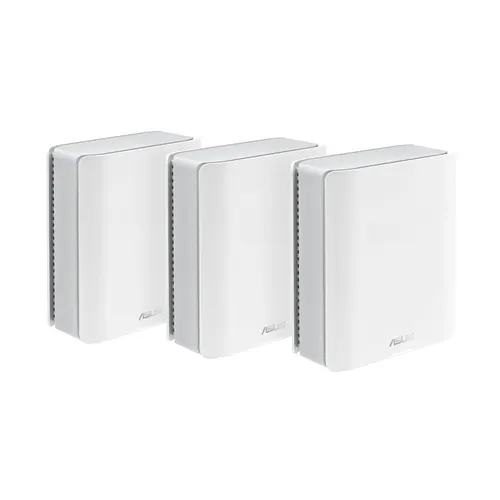 ASUS ZenWiFi BT10 (W-3-PK) Trójpasmowy (2,4 GHz / 5 GHz / 6 GHz) Wi-Fi 7 (802.11be) Biały Wewnętrzny