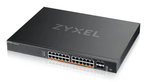 Zyxel XMG2230-28HP Zarządzany L2/L3 2.5G Ethernet (100/1000/2500) Obsługa PoE 1U Czarny