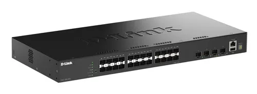 D-Link DGS-1530-28S/E przełącznik sieciowy Zarządzany L2 Czarny