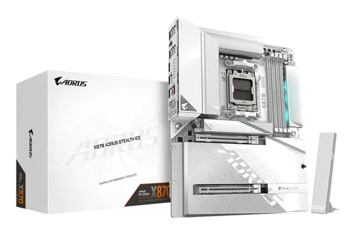 GIGABYTE X870 AORUS STEALTH ICE AMD X870 Gniazdo AM5 ATX