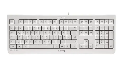 CHERRY KC 1000 klawiatura Uniwersalne USB AZERTY Belgijski Szary