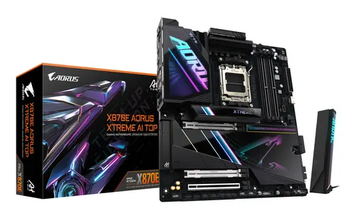 GIGABYTE X870E AORUS XTREME AI TOP AMD X870E Gniazdo AM5 Rozszerzone ATX