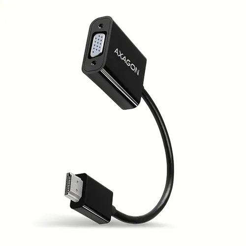 Axagon RVH-VGN adapter kablowy 0,15 m HDMI Typu A (Standard) VGA (D-Sub) Czarny