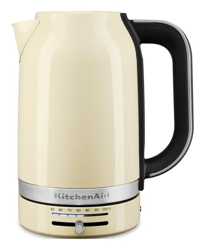 KitchenAid 5KEK1701EAC czajnik elektryczny 1,7 l 2400 W Czarny, Kremowy, Stal nierdzewna
