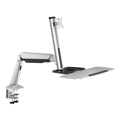 LogiLink BP0040 uchwyt / stojak do monitorów 81,3 cm (32") Biurko Aluminium