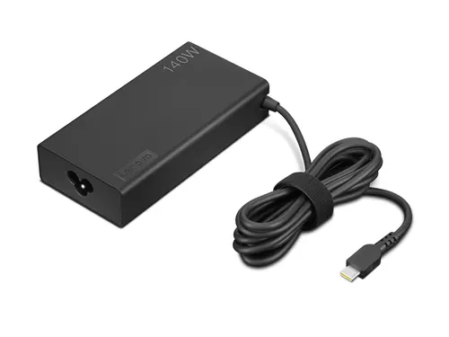 Lenovo Legion Slim 140W AC Adapter (USB-C) adapter zasilający/ inwentor Wewnętrzna Czarny