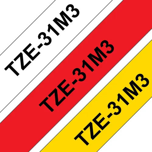Brother TZE31M3 taśmy do etykietowania TZe