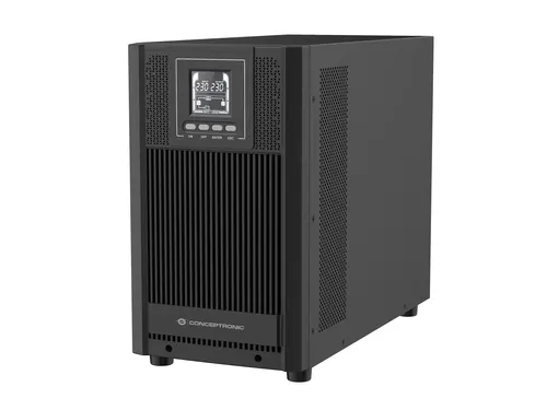 Conceptronic ZEUS52E3K zasilacz UPS Podwójnej konwersji (online) 3 kVA 2700 W 5 x gniazdo sieciowe