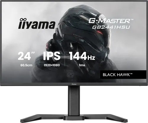 iiyama G-MASTER GB2441HSU-B1 monitor komputerowy 60,5 cm (23.8") 1920 x 1080 px Full HD LED Czarny