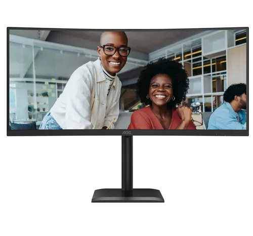 AOC CU34E4C monitor komputerowy 86 4 cm (34 ) 3440 x 1440 px Czarny