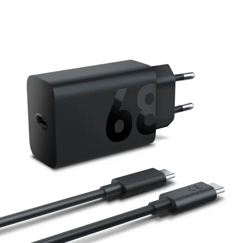Lenovo 68W USB-C Wall Charger Tablet, Uniwersalne Czarny Prąd przemienny Wewnętrzna