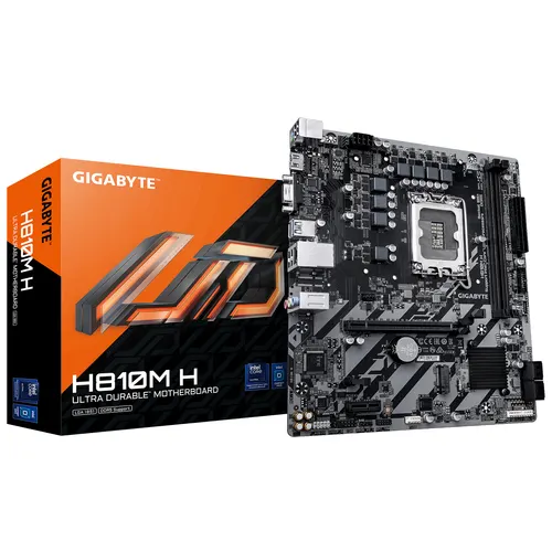 GIGABYTE H810M H płyta główna Intel H810 LGA 1851 (Socket V1) micro ATX