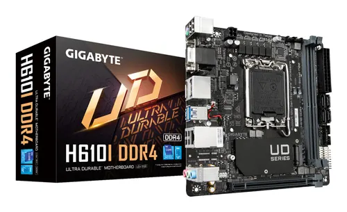 GIGABYTE H610I DDR4 płyta główna Intel H610 Express LGA 1700 mini ITX