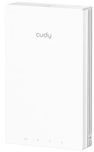 Cudy AC1200 Gigabit Wall-Plate Access Point 1167 Mbit/s Biały Obsługa PoE