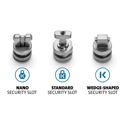 Kensington Zestaw uniwersalnych punktów zakotwiczenia ClickSafe do gniazd zabezpieczających