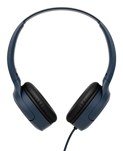 JVC HAS33UC Zestaw słuchawkowy Przewodowa Opaska na głowę Połączenia/muzyka USB Type-C Czarny, Niebieski