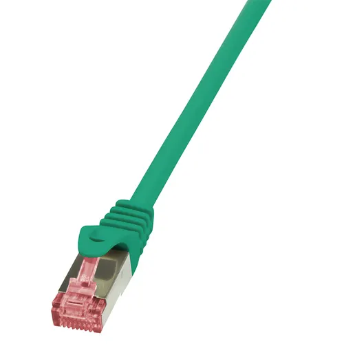 LogiLink 5m Cat.6 S/FTP kabel sieciowy Zielony Cat6 S/FTP (S-STP)