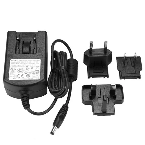 StarTech.com SVA5M4NEUA adapter zasilający/ inwentor Wewnętrzna Czarny