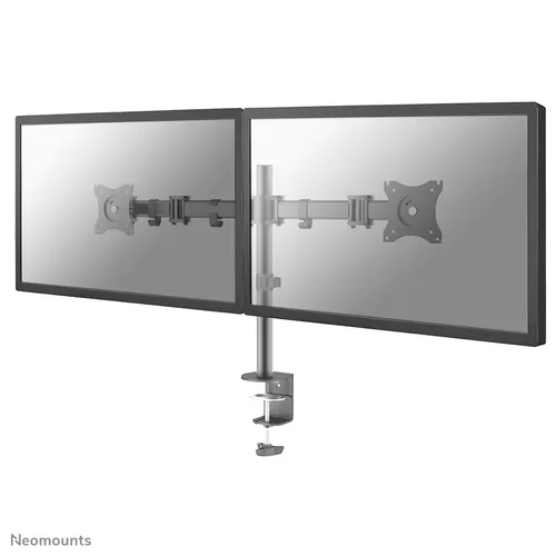 Neomounts NM-D135DSILVER uchwyt / stojak do monitorów 68,6 cm (27") Biurko Srebrny