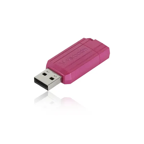 Verbatim Store 'n' Go PinStripe pamięć USB 16 GB USB Typu-A 2.0 Różowy