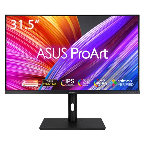 ASUS ProArt PA328QV monitor komputerowy 80 cm (31.5") 2560 x 1440 px Quad HD LED Czarny
