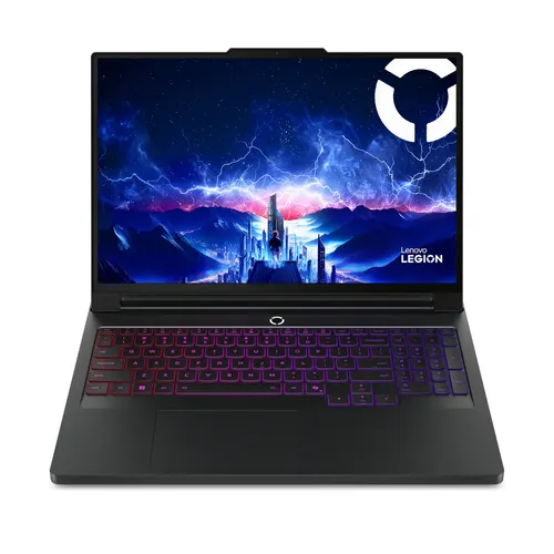 Lenovo Legion Pro 7 16IAX10H Intel Core Ultra 9 275HX Laptop 40,6 cm (16") WQXGA 64 GB DDR5-SDRAM 1 TB SSD NVIDIA GeForce RTX 5080 Wi-Fi 7 (802.11be) Czarny Angielski