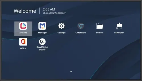 Viewsonic CDE8614-2C signage display Płaski panel Digital Signage 2,18 m (86") LCD Wi-Fi 500 cd/m² 4K Ultra HD Czarny Procesor wbudowany Android 14 24/7
