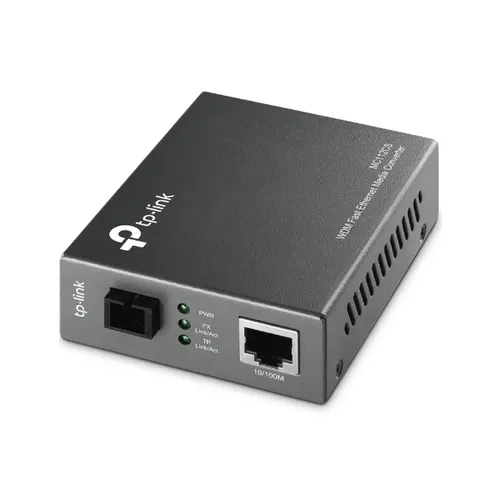 TP-Link MC112CS konwerter sieciowy 1000 Mbit/s 1550 nm Czarny
