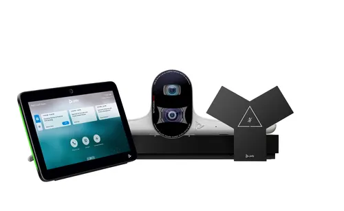 HP Poly Zestaw systemu do wideokonferencji Poly G7500 ze Studio E70 i kontrolerem TC10, Szwajcaria