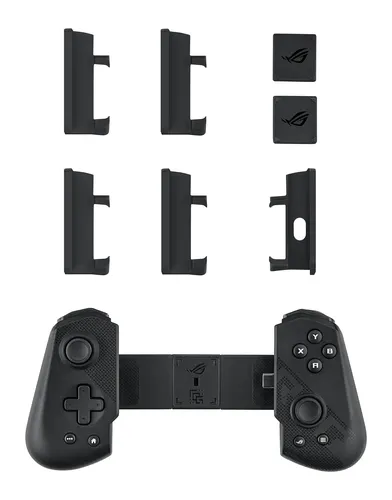 ASUS ROG Tessen Czarny, Szary USB 3.2 Gen 1 (3.1 Gen 1) Gamepad Analogowa/Cyfrowa Android