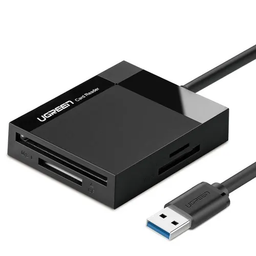 Ugreen CR125 czytnik kart USB 3.1 Czarny