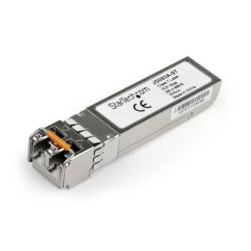 StarTech.com JD093A-ST moduł przekaźników sieciowych Swiatłowód 10000 Mbit/s SFP+ 1310 nm