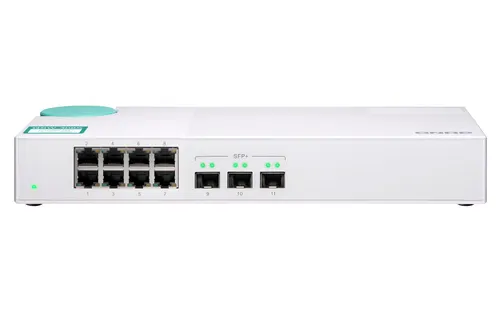 QNAP QSW-308S przełącznik sieciowy Nie zarządzany Gigabit Ethernet (10/100/1000) Biały