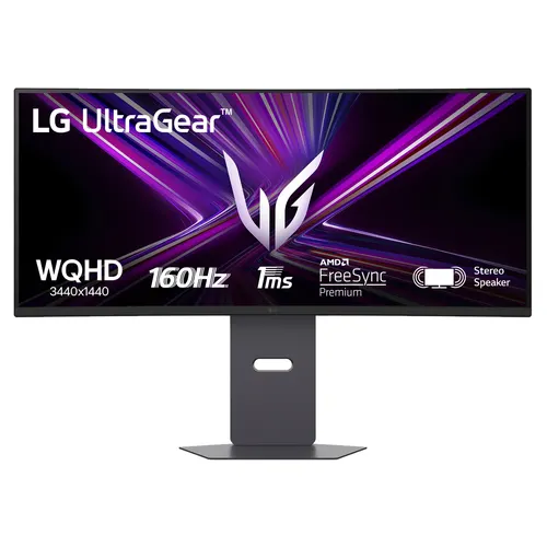 LG 34G600A-B monitor komputerowy 86,4 cm (34") 3440 x 1440 px Wide Quad HD LCD Czarny