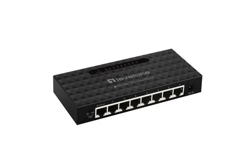 LevelOne GEU-0821 przełącznik sieciowy Zarządzany Gigabit Ethernet (10/100/1000)